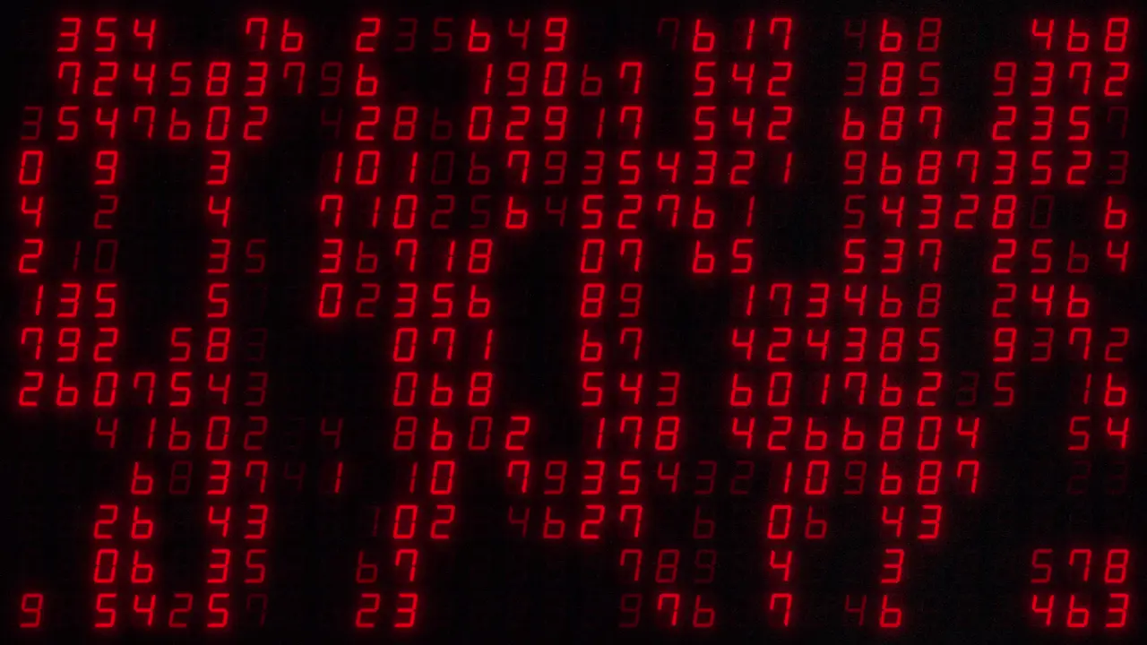Alarm motion background