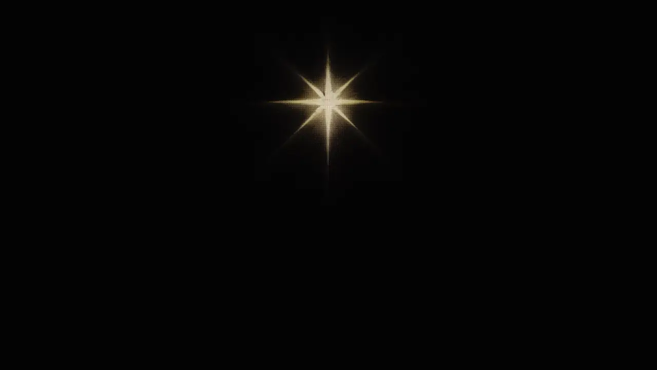 Star motion background for christmas moments